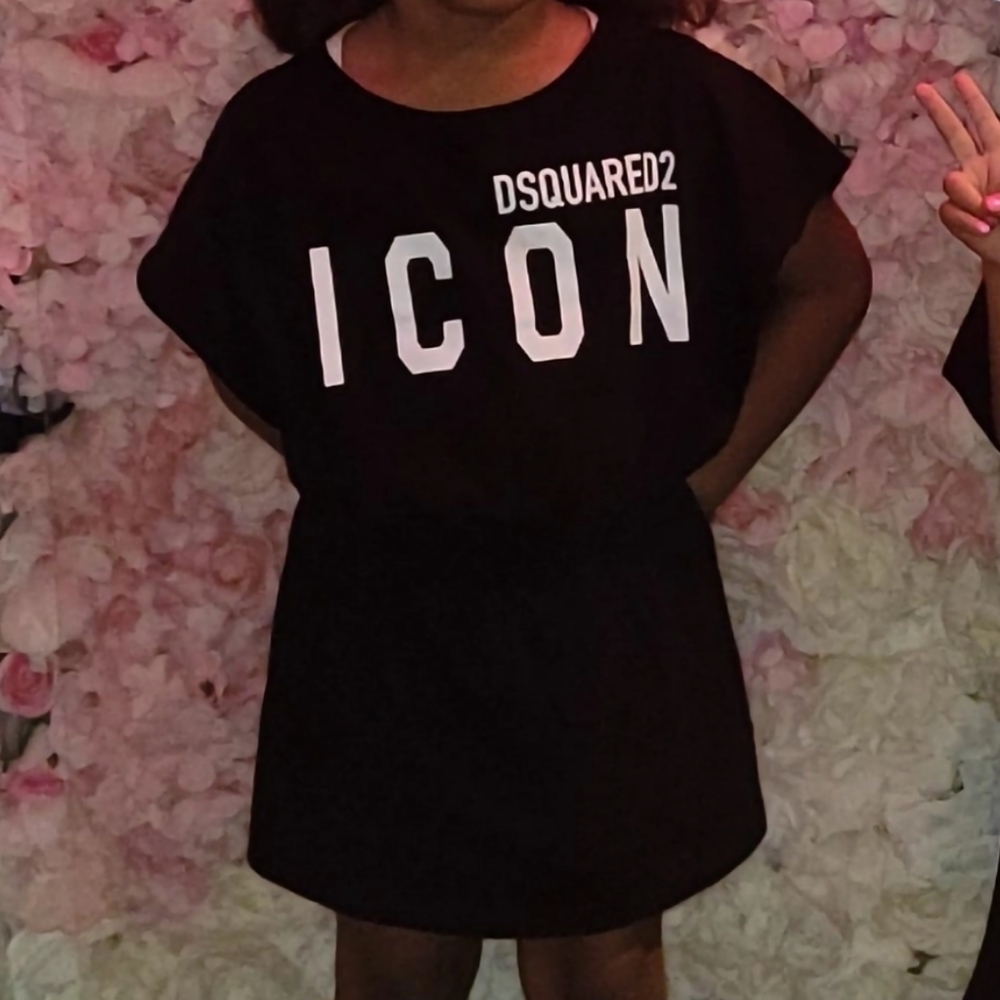 Girls Dsquared2 cotton dress